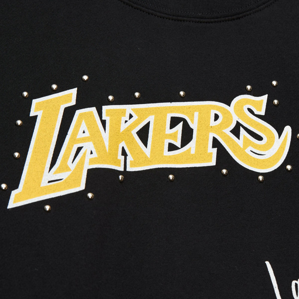 NBA Los Angeles Lakers Women's Hardwood Classics Home Team Pullover Sweatshirt