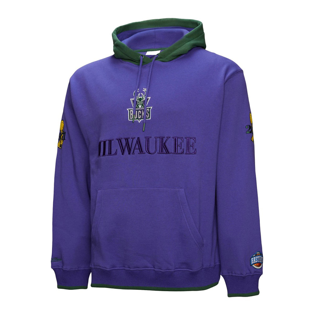 NBA Milwaukee Bucks Hardwood Classics Team OG 3.0 Pullover Hoodie