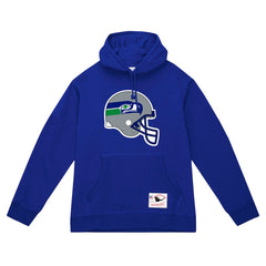 Helmet Logo Vintage Pullover Hoodie - Seattle Seahawks