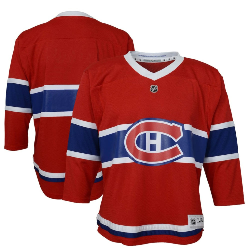 NHL Red Montreal Canadiens Youth Replica Jersey