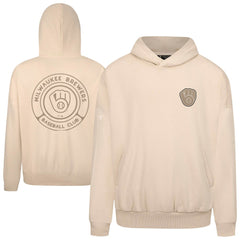 MLB Milwaukee Brewers Levelwear Contact Oversized Pullover Hoodie