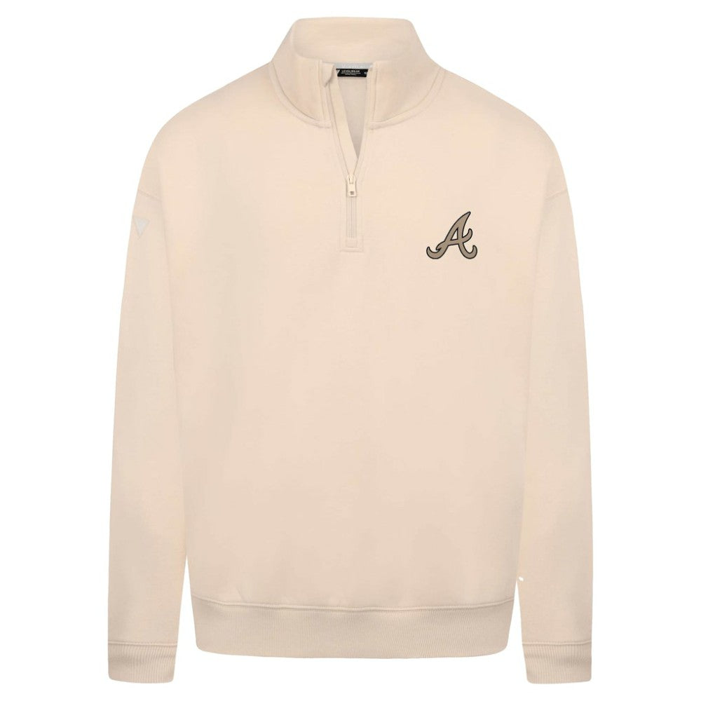 MLB Atlanta Braves Levelwear Murray Quarter-Zip Sweatshirt