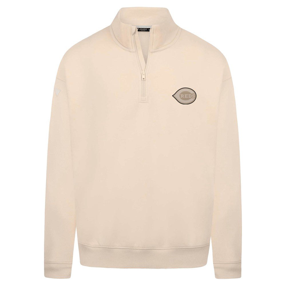 MLB Cincinnati Reds Levelwear Murray Quarter-Zip Sweatshirt