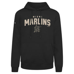 MLB Miami Marlins Levelwear Podium Team Arch Pullover Hoodie