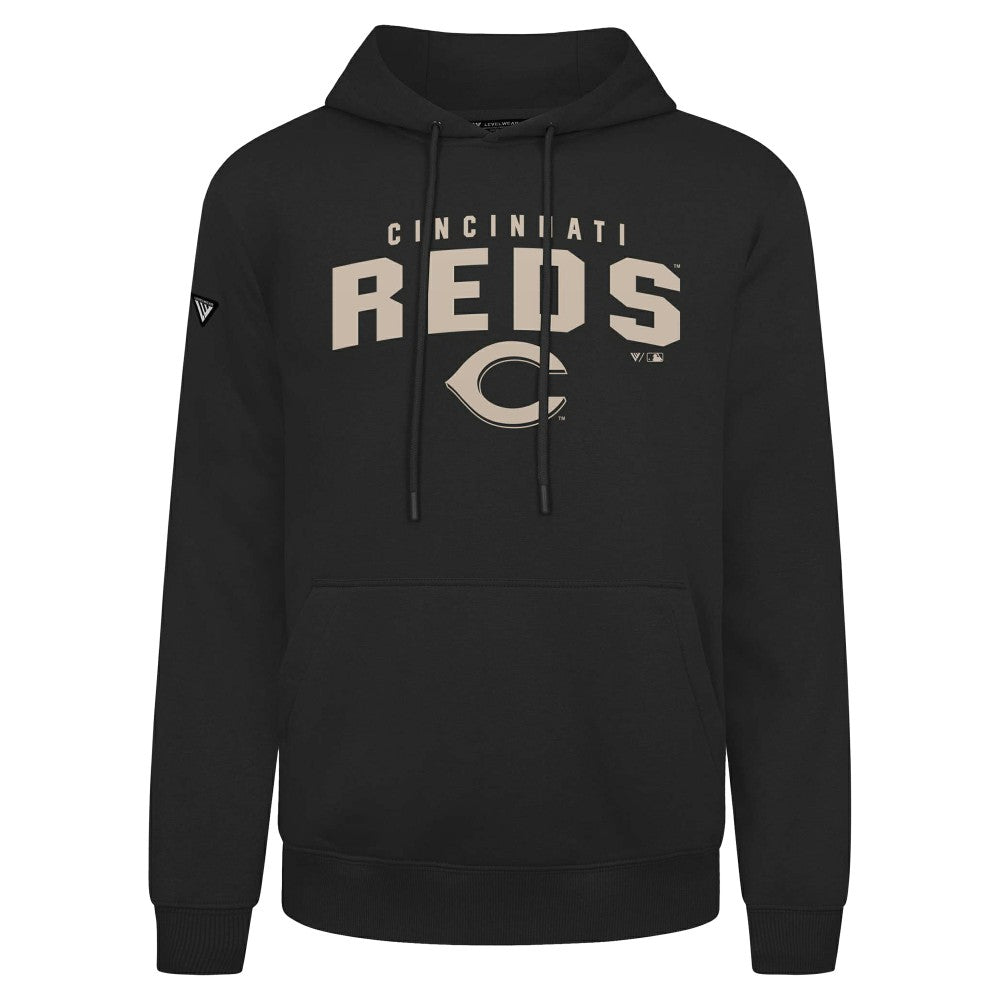 MLB Cincinnati Reds Levelwear Podium Team Arch Pullover Hoodie