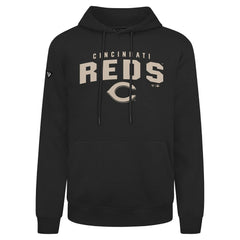 MLB Cincinnati Reds Levelwear Podium Team Arch Pullover Hoodie