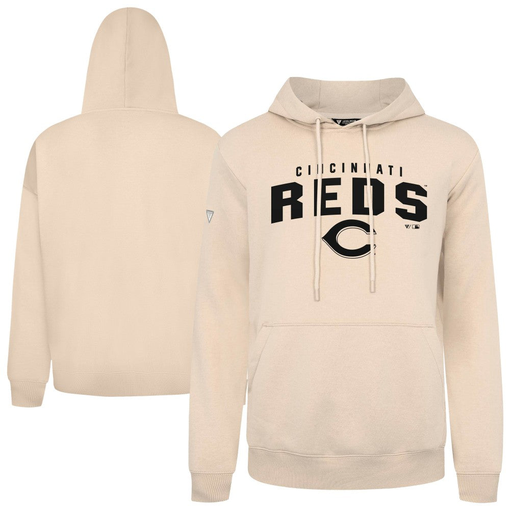 MLB Cincinnati Reds Levelwear Podium Team Arch Pullover Hoodie