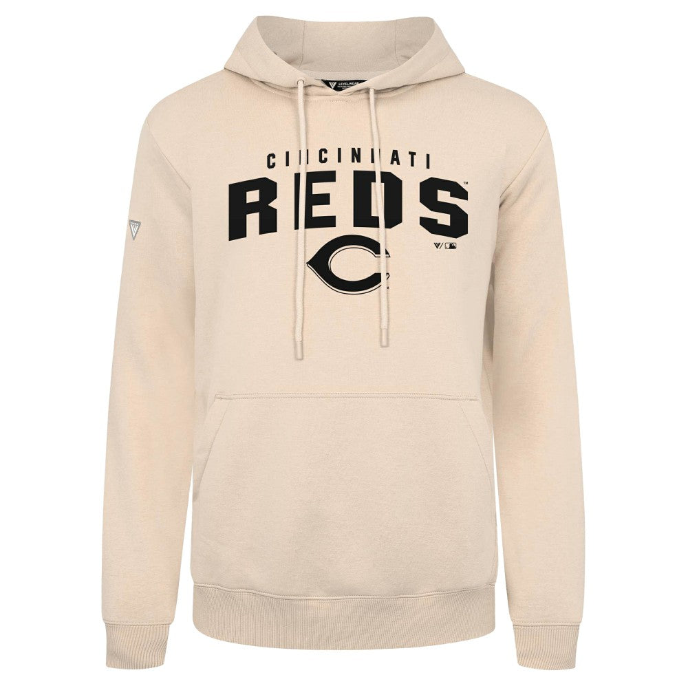 MLB Cincinnati Reds Levelwear Podium Team Arch Pullover Hoodie
