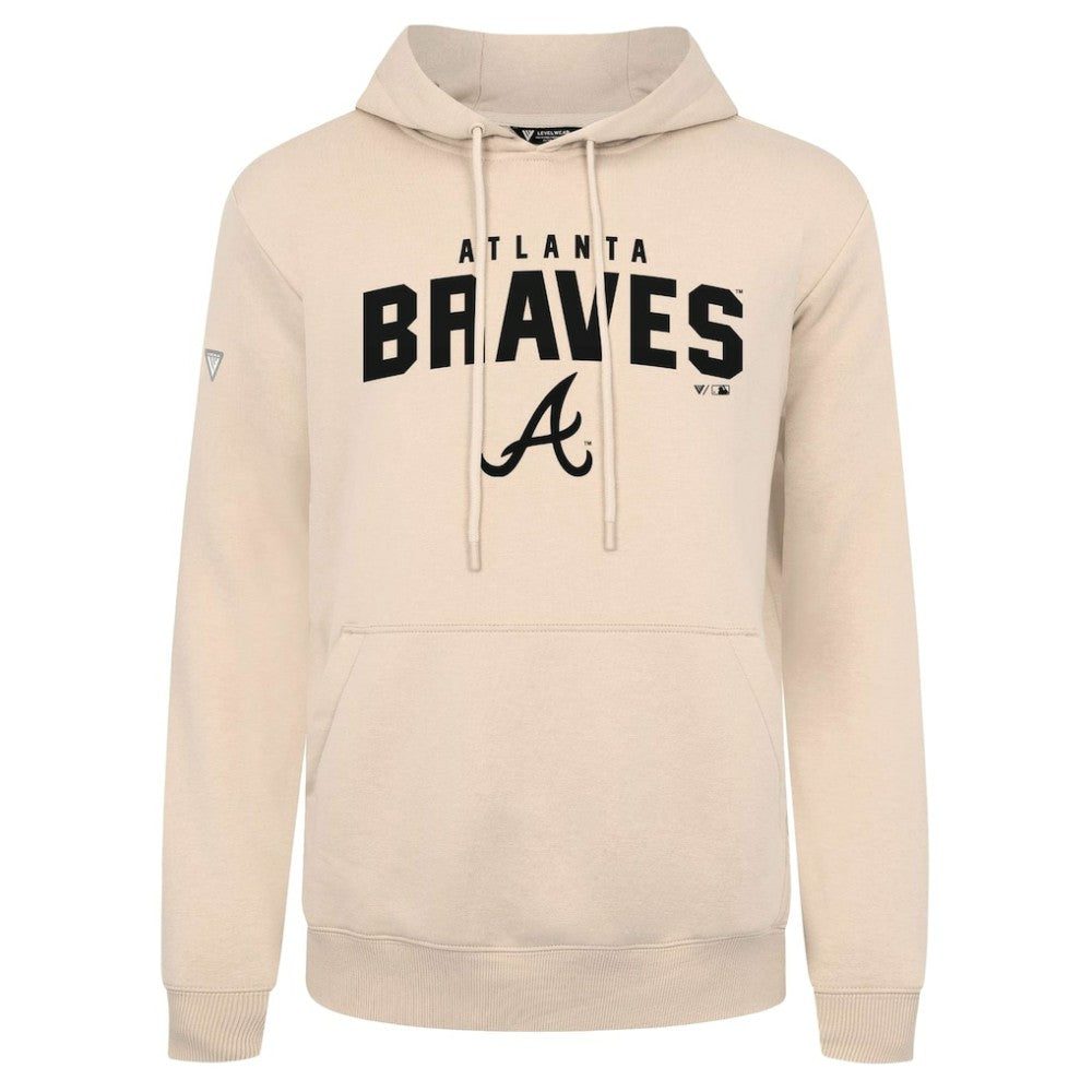 MLB Atlanta Braves Levelwear Podium Team Arch Pullover Hoodie