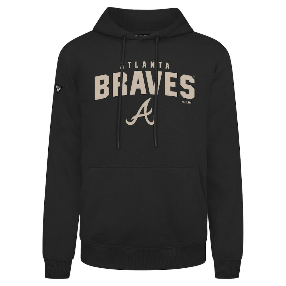 MLB Atlanta Braves Levelwear Podium Team Arch Pullover Hoodie