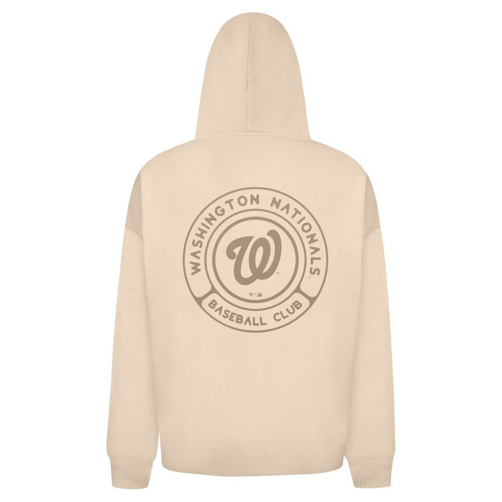 MLB Washington Nationals Levelwear Uphill Oversized Full-Zip Hoodie