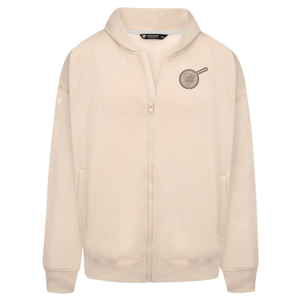 MLB San Diego Padres Levelwear Uphill Oversized Full-Zip Hoodie