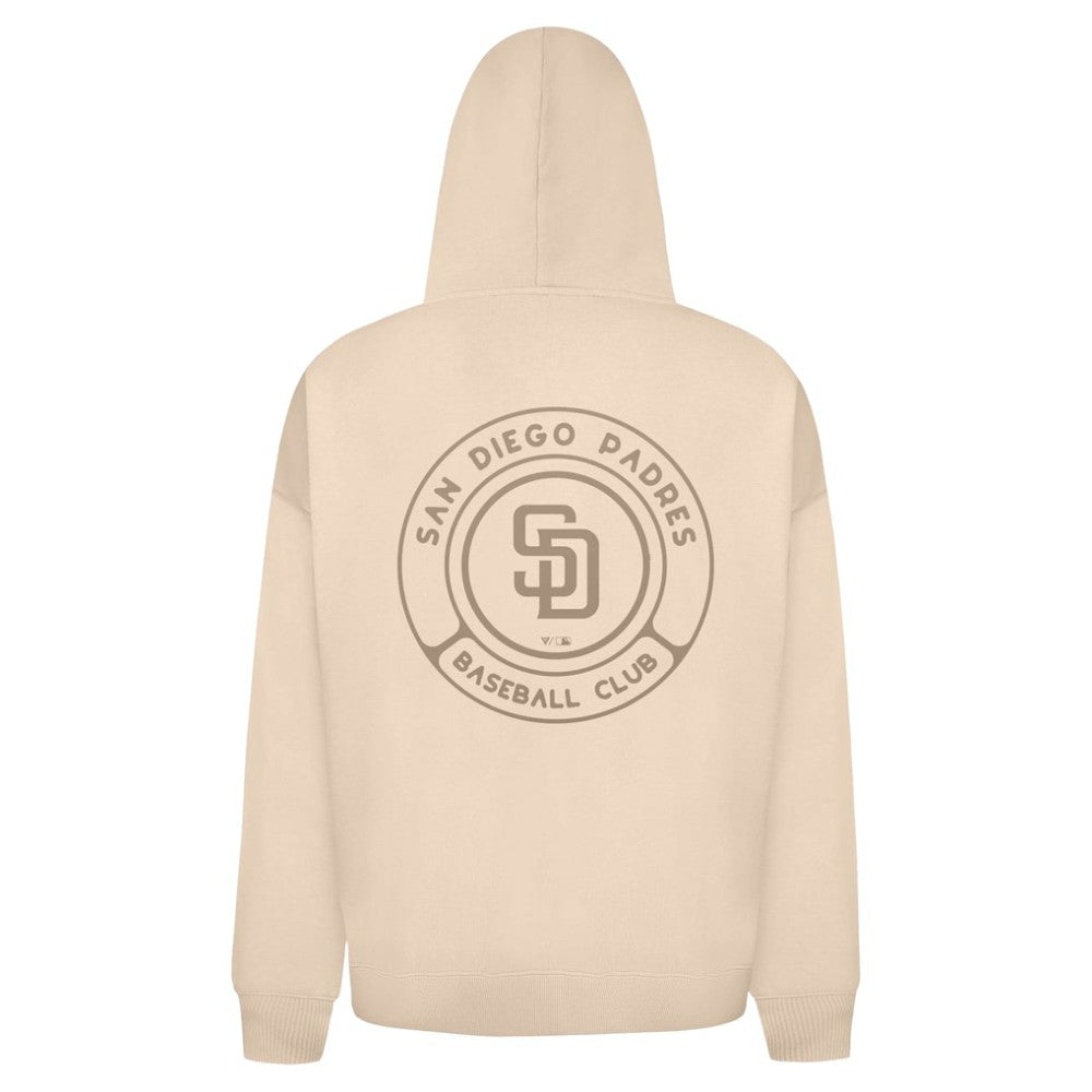 MLB San Diego Padres Levelwear Uphill Oversized Full-Zip Hoodie