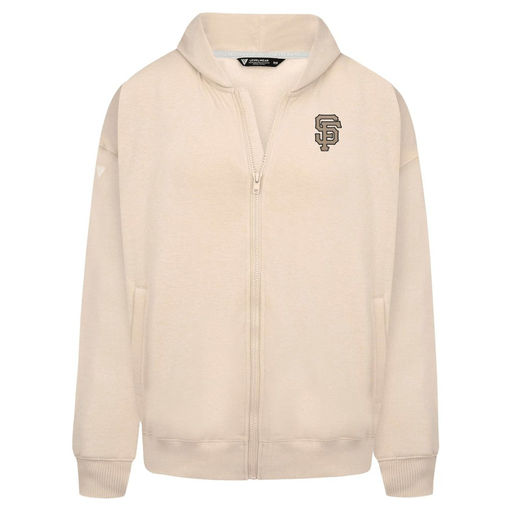 MLB San Francisco Giants Levelwear Uphill Oversized Full-Zip Hoodie