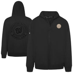 MLB Washington Nationals Levelwear Uphill Oversized Full-Zip Hoodie