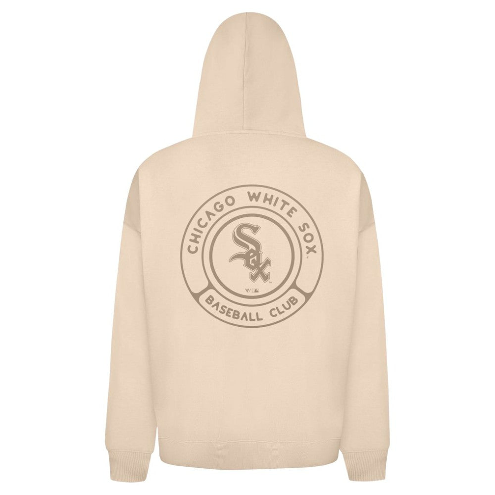 MLB Chicago White Sox Levelwear Uphill Oversized Full-Zip Hoodie