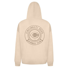 MLB Cincinnati Reds Levelwear Uphill Oversized Full-Zip Hoodie