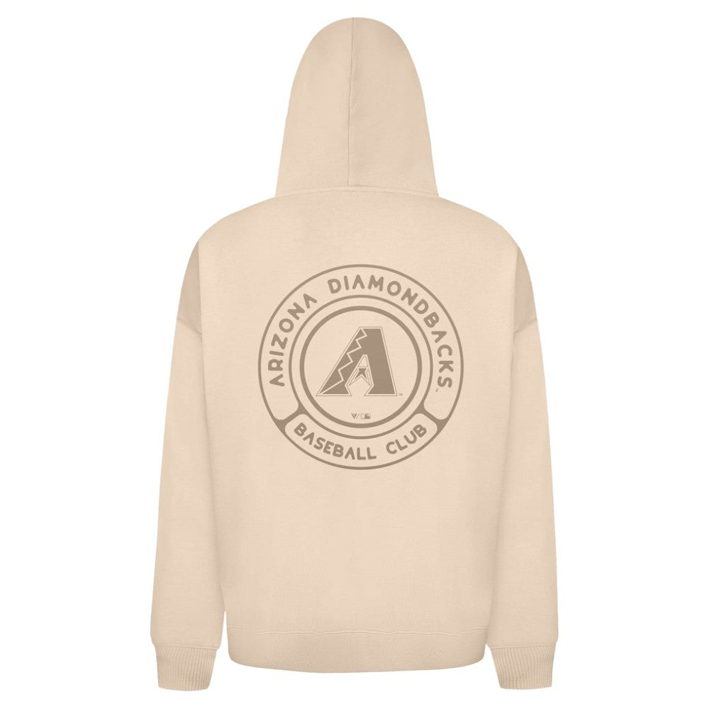 MLB Arizona Diamondbacks Levelwear Uphill Oversized Full-Zip Hoodie