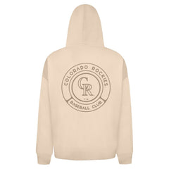 MLB Colorado Rockies Levelwear Uphill Oversized Full-Zip Hoodie