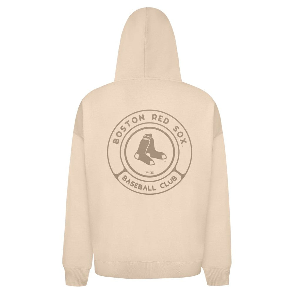 MLB Boston Red Sox Levelwear Uphill Oversized Full-Zip Hoodie