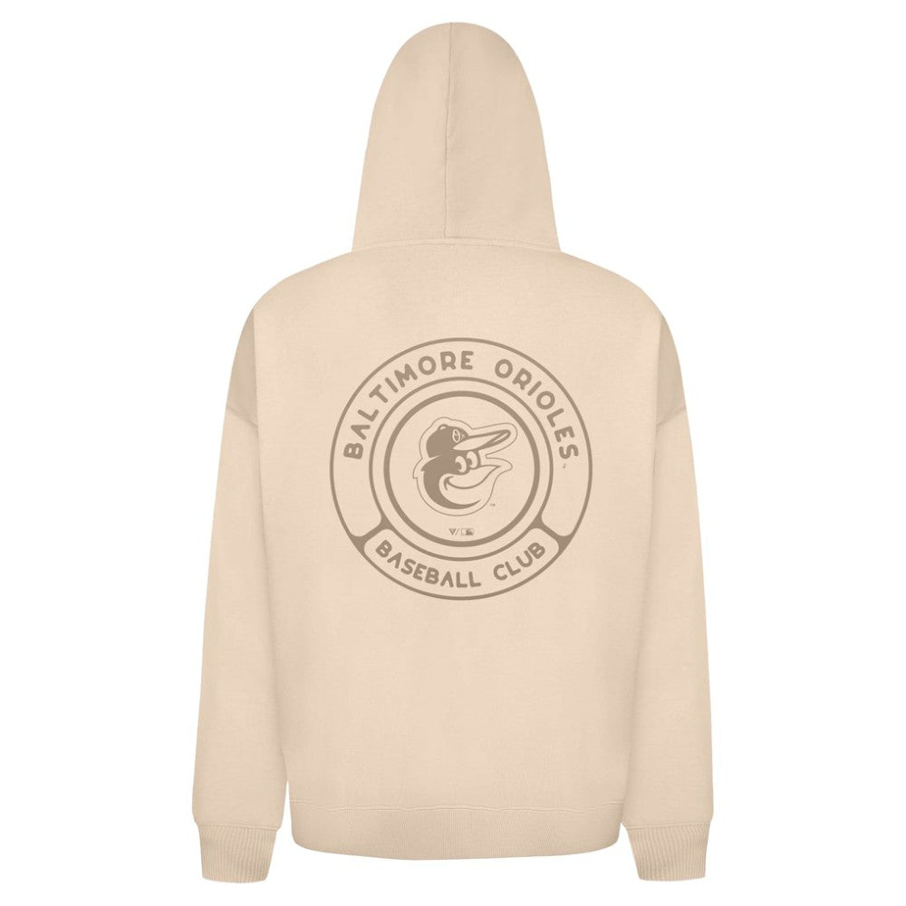 MLB Baltimore Orioles Levelwear Uphill Oversized Full-Zip Hoodie