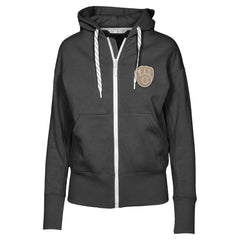 MLB Milwaukee Brewers Levelwear Women's Gardinia Full-Zip Hoodie