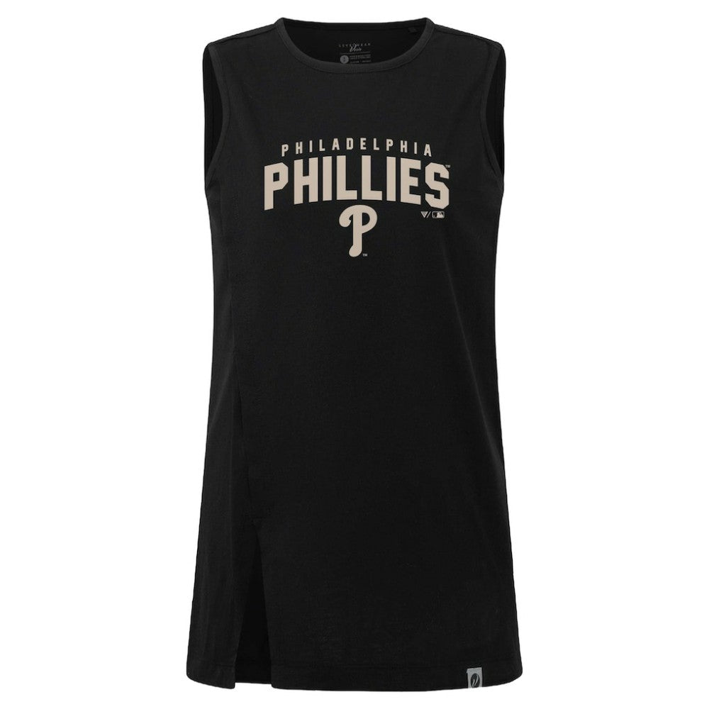 MLB Philadelphia Phillies Levelwear Women's Influx Team Arch Tank Top