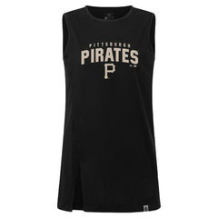 MLB Pittsburgh Pirates Levelwear Women's Influx Team Arch Tank Top