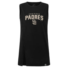MLB San Diego Padres Levelwear Women's Influx Team Arch Tank Top