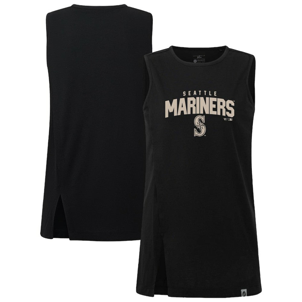 MLB Seattle Mariners Levelwear Women's Influx Team Arch Tank Top
