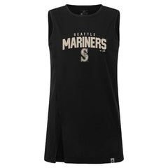 MLB Seattle Mariners Levelwear Women's Influx Team Arch Tank Top