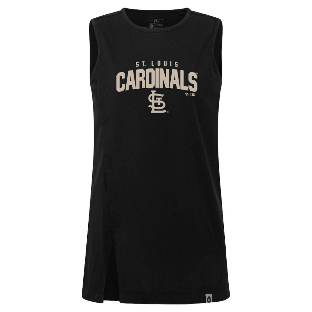 MLB St. Louis Cardinals Levelwear Women's Influx Team Arch Tank Top
