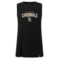 MLB St. Louis Cardinals Levelwear Women's Influx Team Arch Tank Top