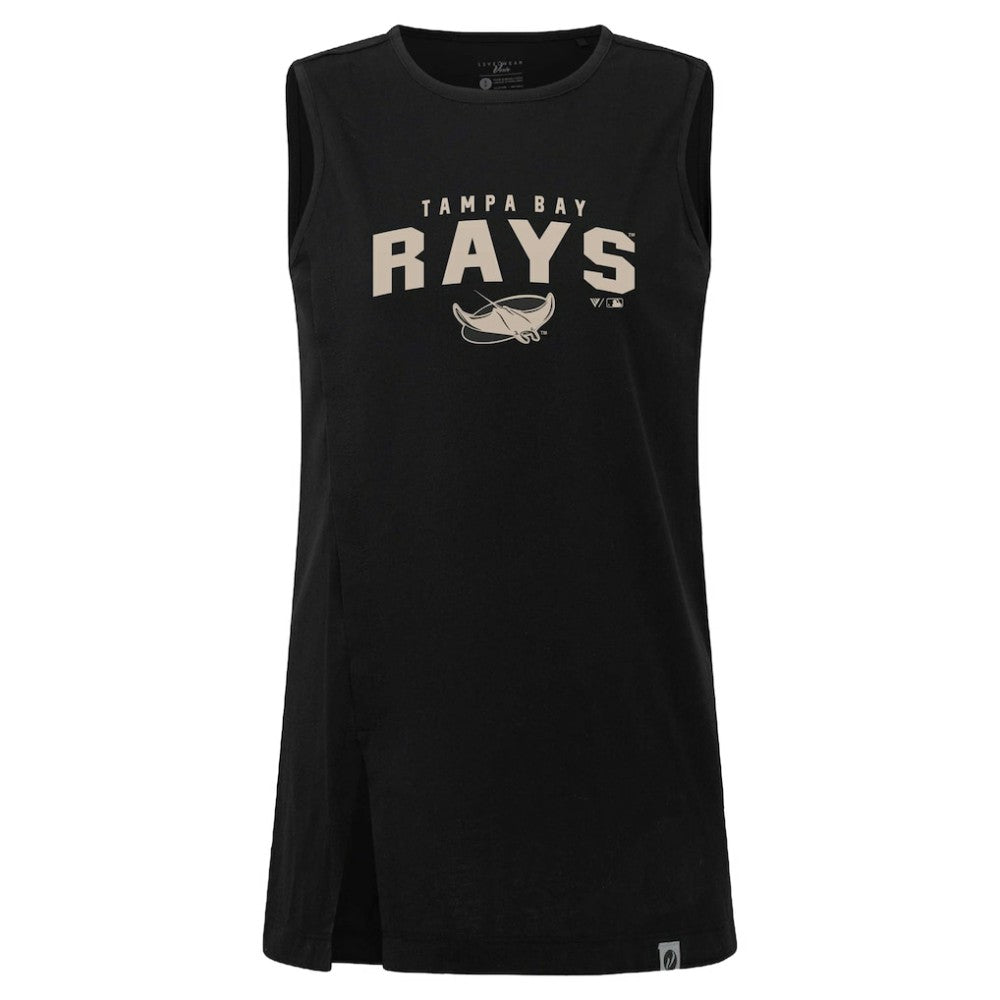 MLB Tampa Bay Rays Levelwear Women's Influx Team Arch Tank Top