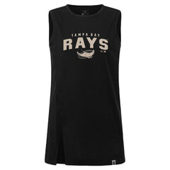 MLB Tampa Bay Rays Levelwear Women's Influx Team Arch Tank Top