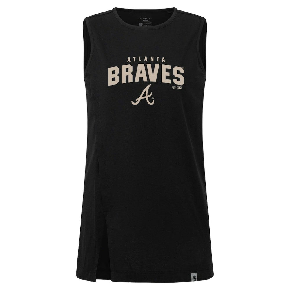 MLB Atlanta Braves Levelwear Women's Influx Team Arch Tank Top