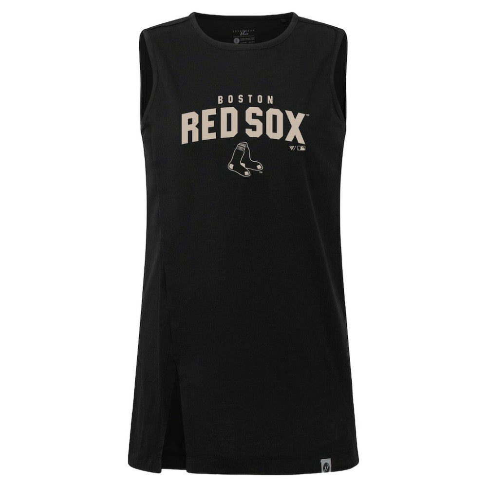 MLB Boston Red Sox Levelwear Women's Influx Team Arch Tank Top