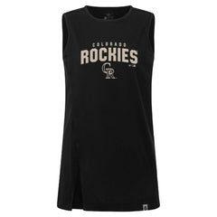 MLB Colorado Rockies Levelwear Women's Influx Team Arch Tank Top
