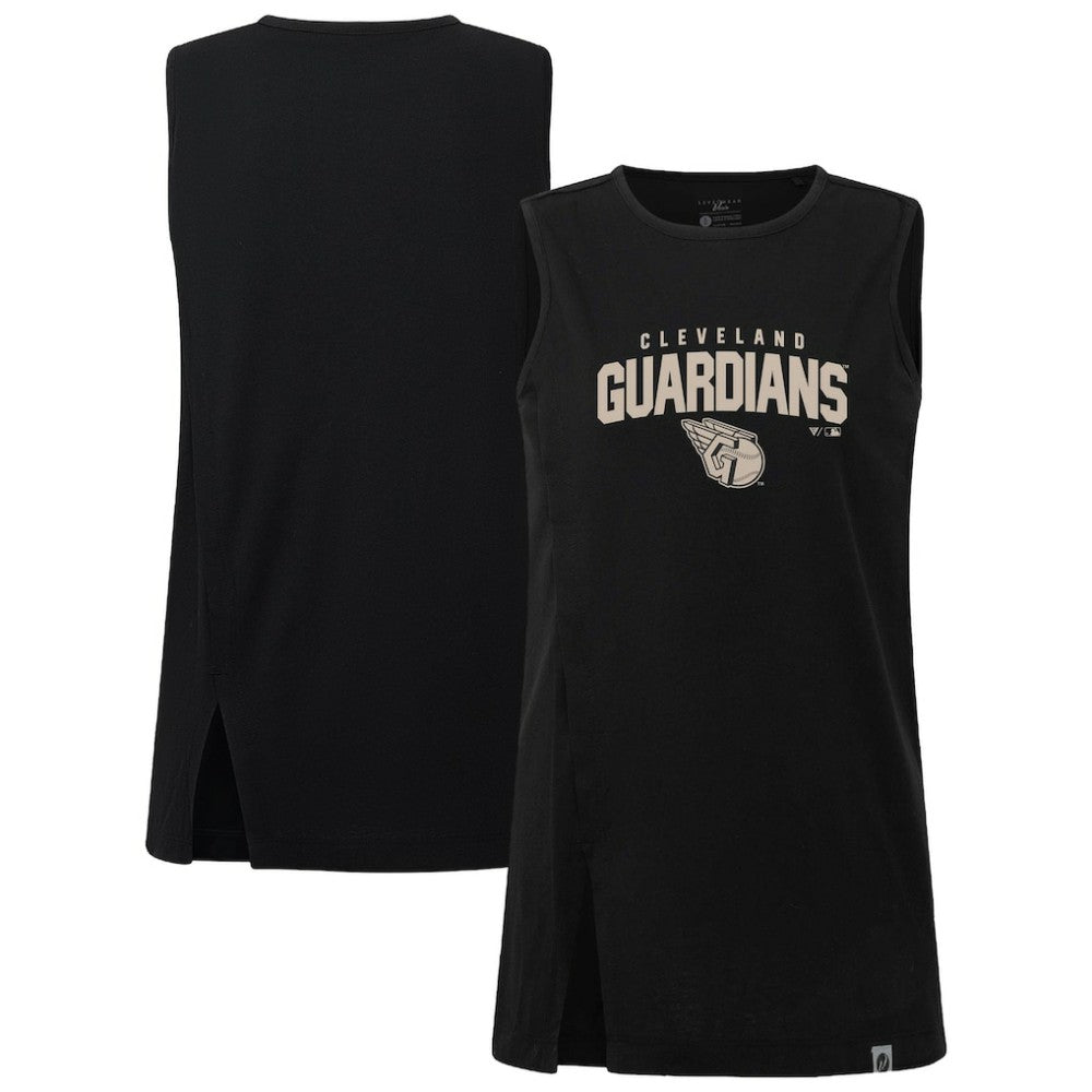 MLB Cleveland Guardians Levelwear Women's Influx Team Arch Tank Top