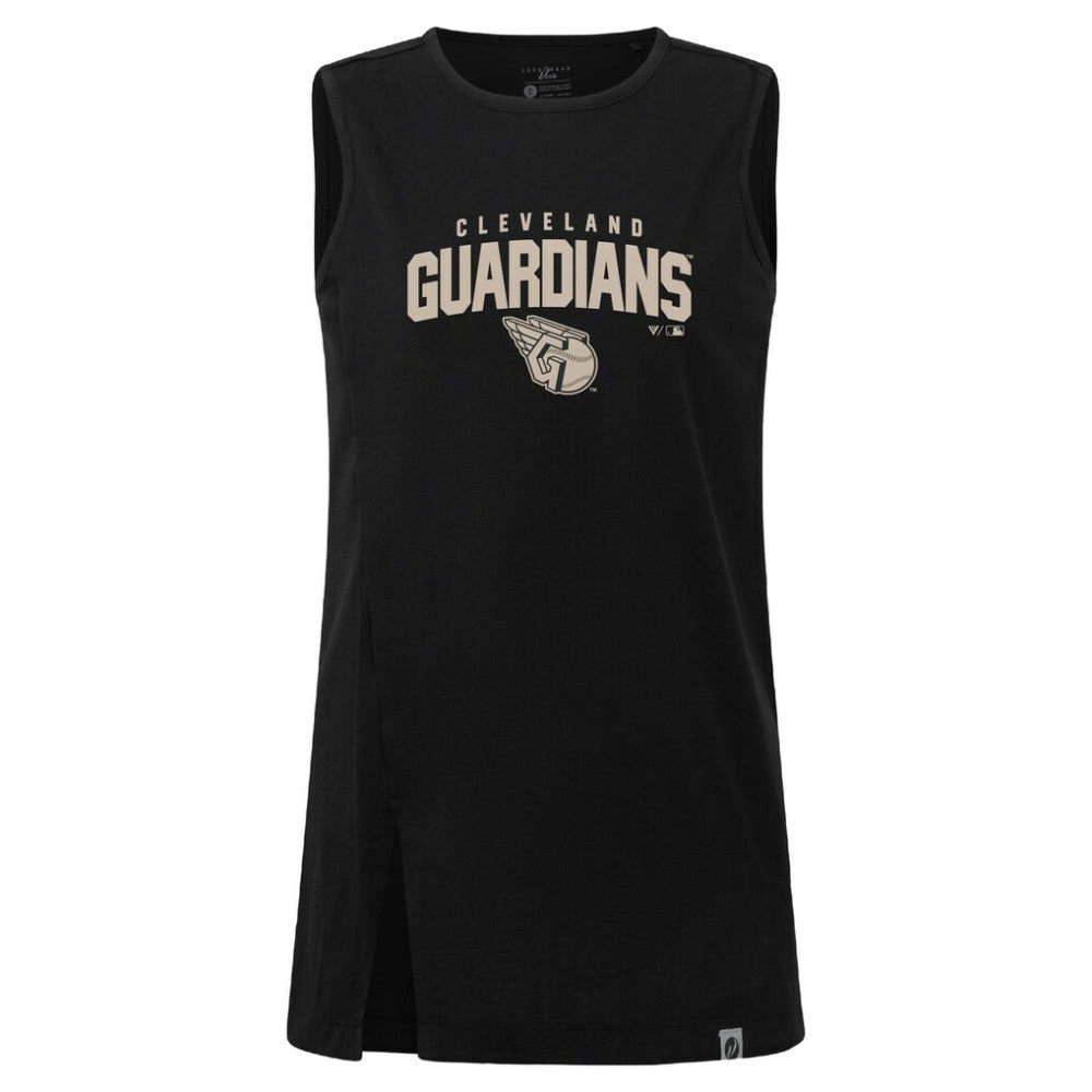 MLB Cleveland Guardians Levelwear Women's Influx Team Arch Tank Top