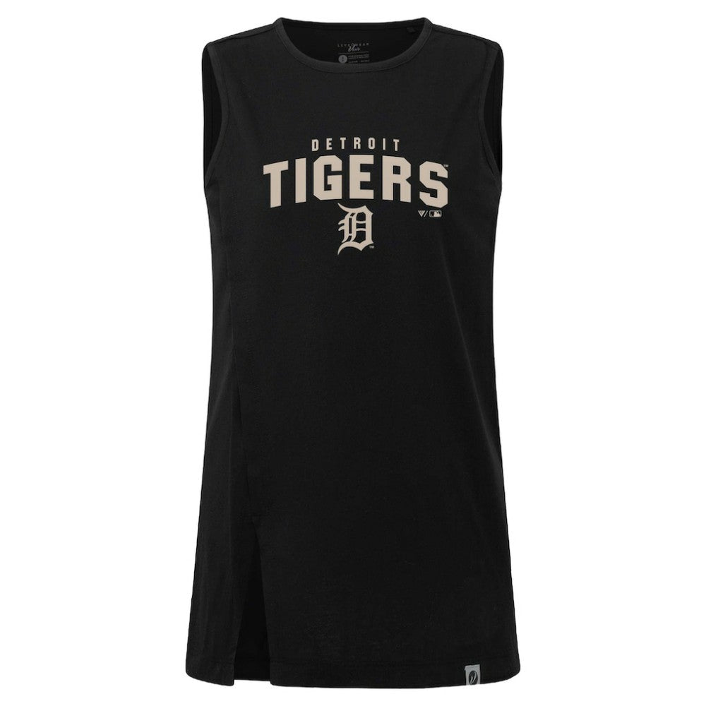 MLB Detroit Tigers Levelwear Women's Influx Team Arch Tank Top