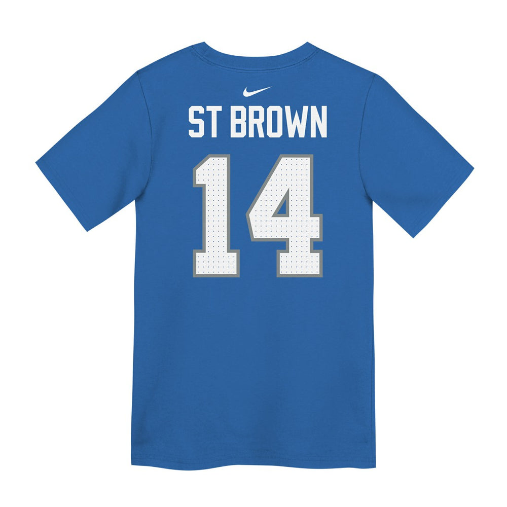 Amon-Ra St. Brown  Preschool Player Name & Number T-Shirt - Detroit Lions