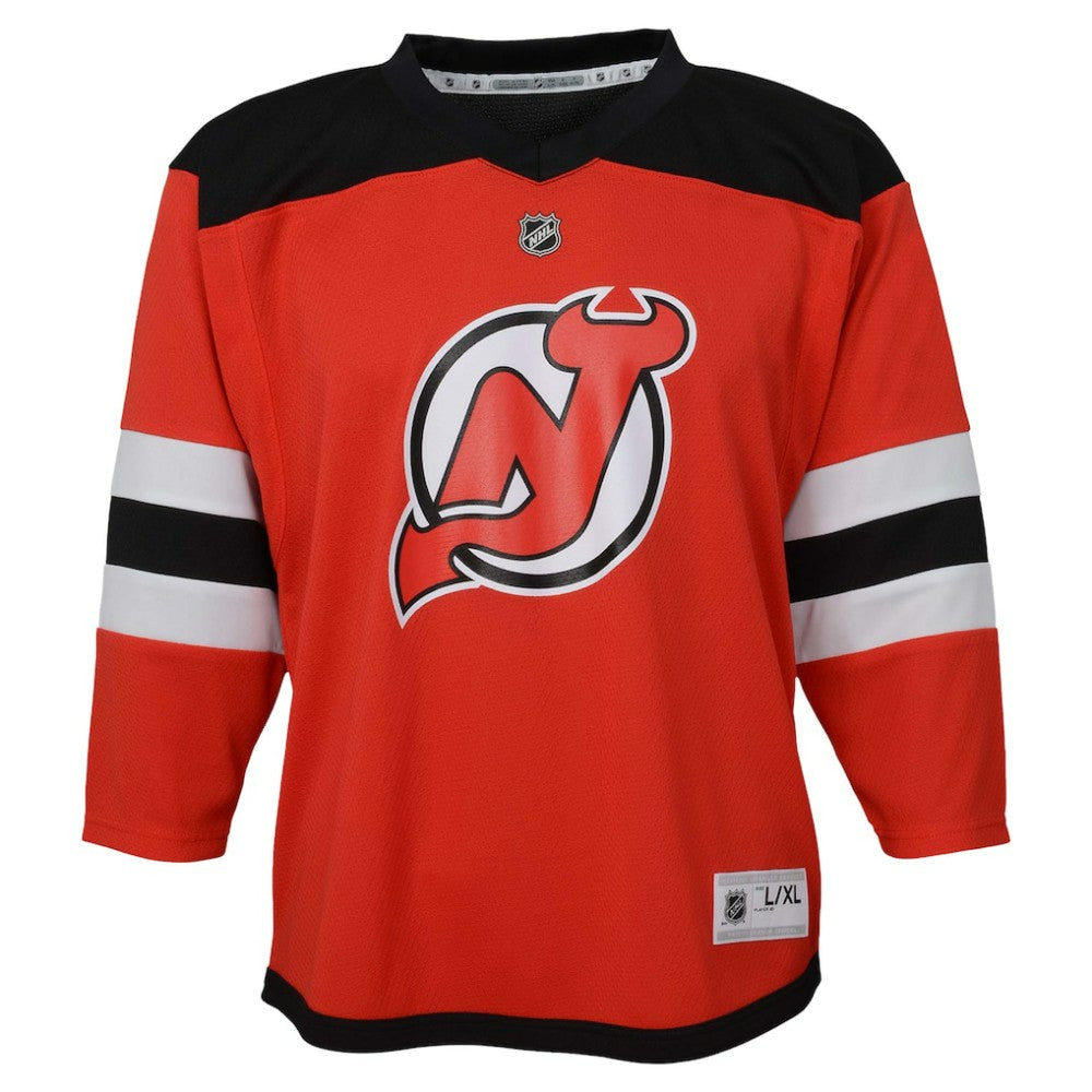 NHL Red New Jersey Devils Youth Replica Custom Jersey