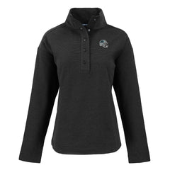 Cutter & Buck Women's Hunts Point Eco Half-Snap Sweatshirt - Carolina Panthers