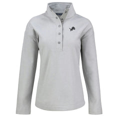 Cutter & Buck Women's Hunts Point Eco Half-Snap Sweatshirt - Detroit Lions