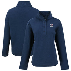 Cutter & Buck Women's Hunts Point Eco Half-Snap Sweatshirt - Green Bay Packers