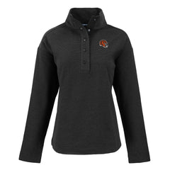 Cutter & Buck Women's Hunts Point Eco Half-Snap Sweatshirt - Cincinnati Bengals