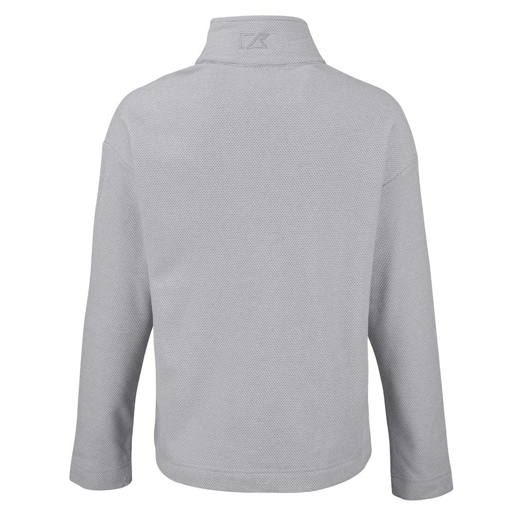 Cutter & Buck Women's Hunts Point Eco Half-Snap Sweatshirt - Denver Broncos