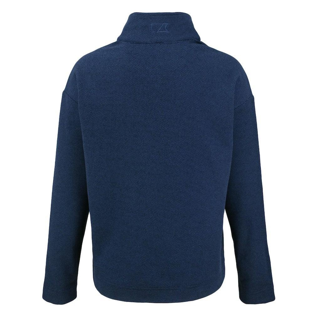 Cutter & Buck Women's Hunts Point Eco Half-Snap Sweatshirt - Seattle Seahawks
