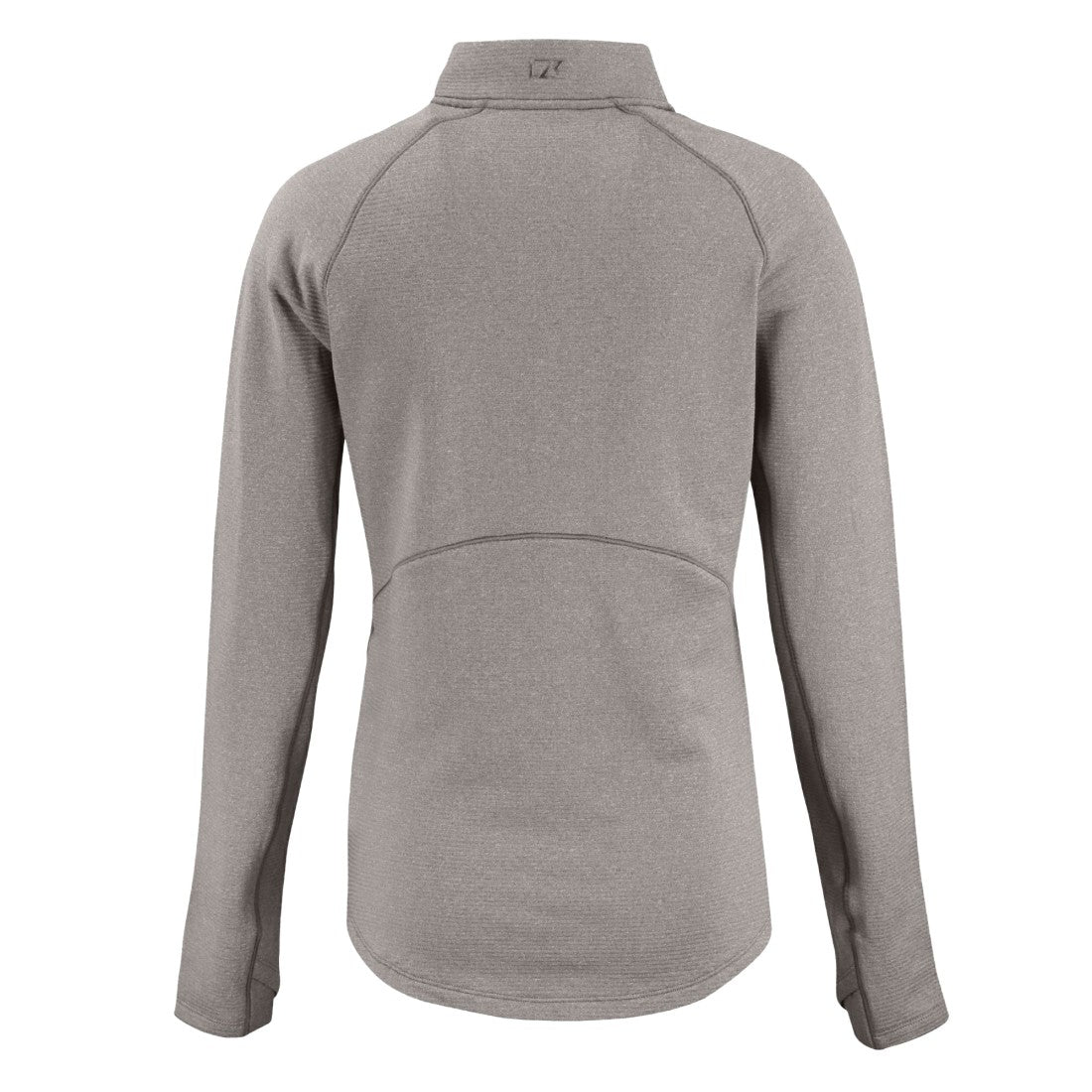 Cutter & Buck Women's Peshastin Eco Fleece Recycled Tri-Blend Raglan Half-Zip Jacket - Detroit Lions